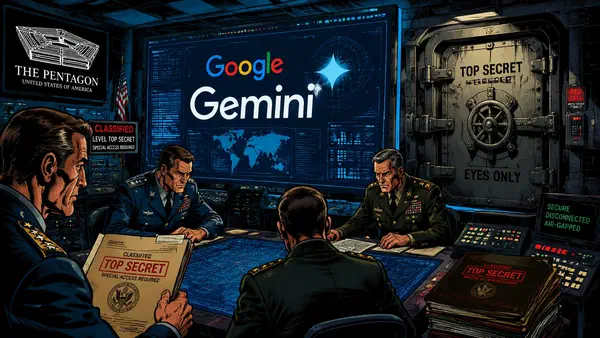 Le Pentagone intègre Gemini dans ses opérations secrètes