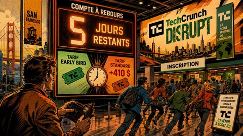 TechCrunch Disrupt 2026 se tiendra en octobre à San Francisco.